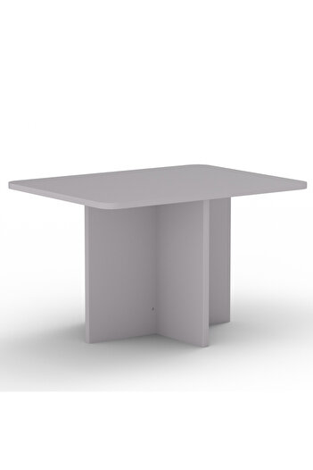 Mahmayi CH01 Ergonomic Child Desk 80x50 Low height With Round Edges Light Grey Single Table 80x50cms)