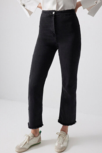 Touché Privé TASSELED DENIM PANT