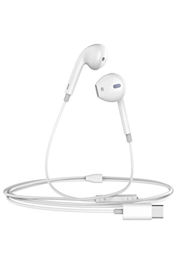 Mcdodo Hp-6070 Typec Girişli Kablolu Kulaklık-beyaz