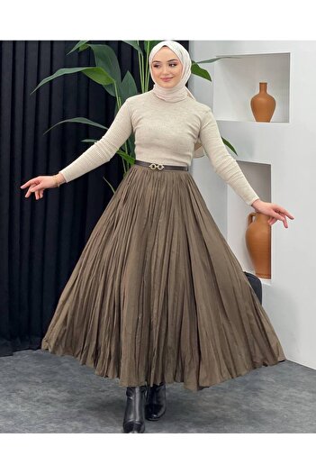 ahsen fashion Wrinkled Skirt