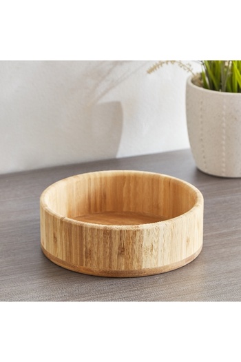 Home Box Bamboo Small Serving Bowl
