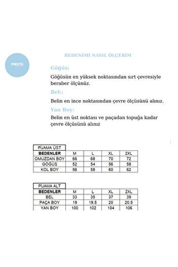 Prestij İç Giyim Kadın Pembe Desenli Önden Düğmeli Pamuklu Gömlek Yaka Kısa Kollu Pijama Takımı