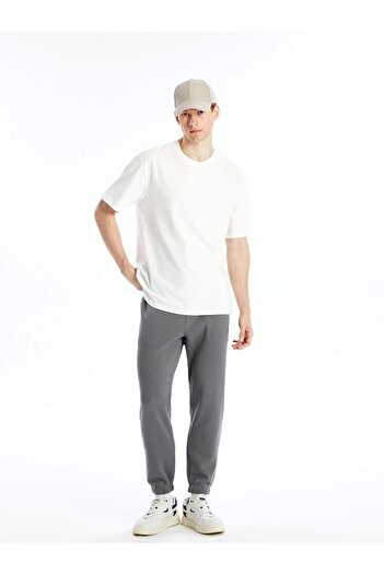 LC Waikiki Ανδρικό παντελόνι Jogger XSIDE Anthracite Standard Fit