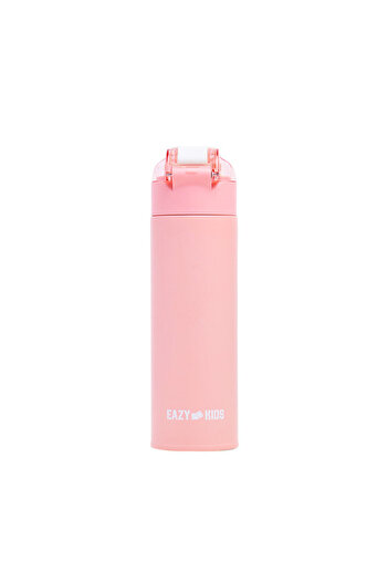 Eazy Kids Insulated Travel Water Bottle - Pink, 550ml