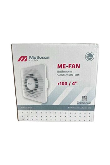 Mutlusan Me-FaN 100'lük Havalandırma Aspiratörü