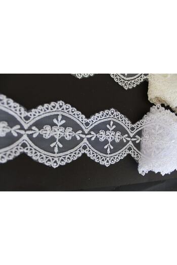 SHERLOCK HOME Legendary Guipure Lace White 8f0016
