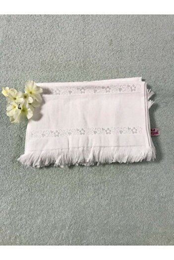 Nurpak Етамін для вишивання, 3 шт. Вельветові рушники, кремові, 50*90