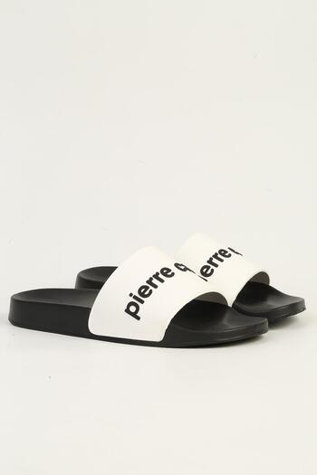 Pierre Cardin Papuci pentru bărbați alb-negru PC-7435