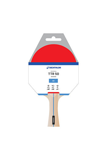 Decathlon Table Tennis Racket - Hobby/Allround - 2 Star - Ttr 50