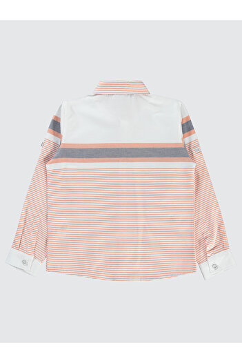 Civil Boys Boy's Shirt 6-9 Years Coral