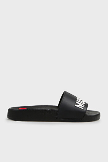 Love Moschino Flat Slippers with Logo Ja28052G1Mi14000