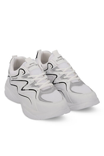 Slazenger Ανδρικά αθλητικά παπούτσια για τρέξιμο και περπάτημα MULTI I σε λευκό/γκρι χρώμα