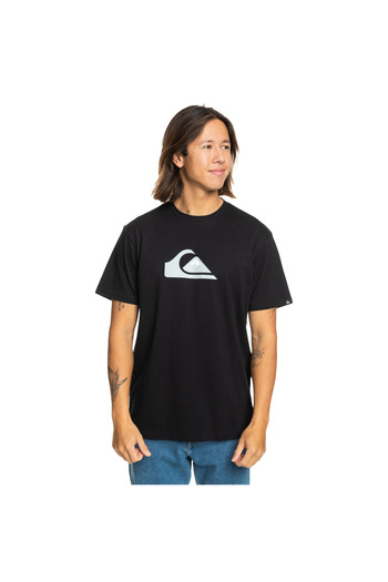 Quiksilver Comp Logo Ανδρικό Μαύρο T-Shirt ΑΝΔΡΙΚΟ T-SHIRT EQYZT07658