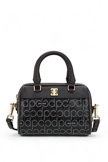 Pierre Cardin Monogram Black Women's Handbag 05PC24Y539-PMN