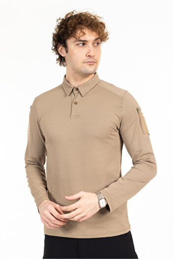 Akıncılar Outdoor Μακρυμάνικο Tactical T-shirt Polo Neck