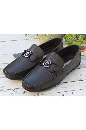 Pierre Cardin Pce-90222 Чоловічі шкіряні туфлі-лофери з пряжкою