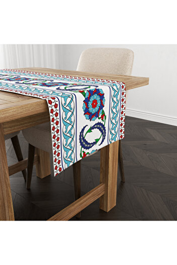 Filamente Ramadan Runner / Ramadan Pattern / Stain Resistant - Washable Micropecks Fabric 140X41