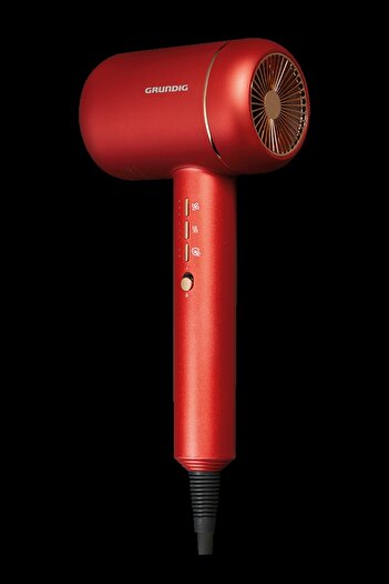 Grundig Hair Dryer Hd 9980 Ionica Air Styler Red Hair Dryer