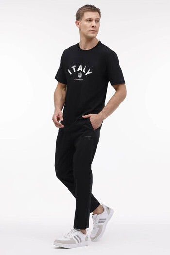 lumberjack Ml Zuhn 23Itl525 4Pr - Black Men's Trousers
