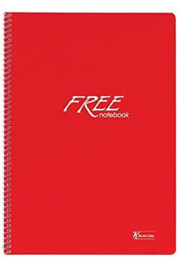 STOREMAX Snshop Color A4 Checkered 120 Yp. Pp Cover Spiral Free School Notebook 467437