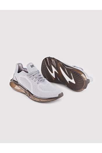 Cabani Triko Gri Bağcıklı Erkek Spor Sneaker Ayakkabı