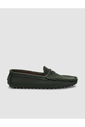 Cabani Triko Haki Erkek Loafer