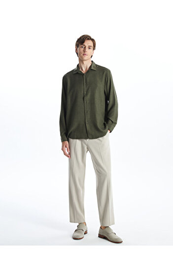 LC Waikiki LCW Vision Regular Fit Довгорукавна чоловіча сорочка