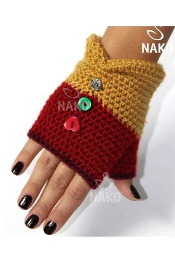 NAKO Süper Inci El Örgü Ipi %25 Yünlü 10617 Yumurta Kabuğu