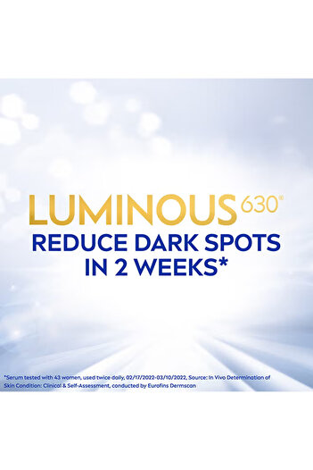 NIVEA Luminous 630 Even Glow Face Day Fluid With SPF 50 Clear 40ml