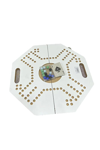 IQTENA Jakaro Board Game - Foldable 45x45 cm (Quadruple Design)