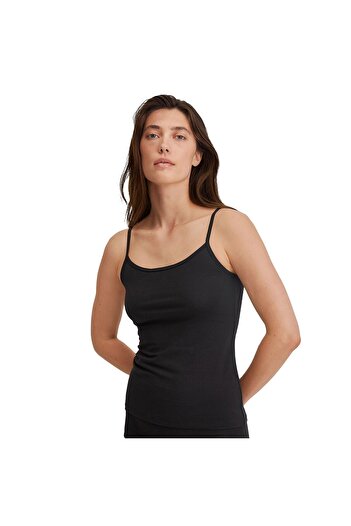Calida Damen Spaghettitop - Essential Cotton, Unterhemd, Top, Jersey, einfarbig