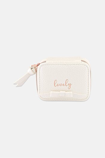 Posh & Pop Capsule Storage Pouch, Ivory