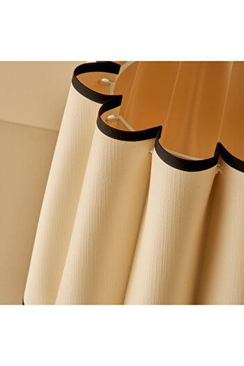 Bella Maison Curly Abajur Antrasit (28x57 cm)