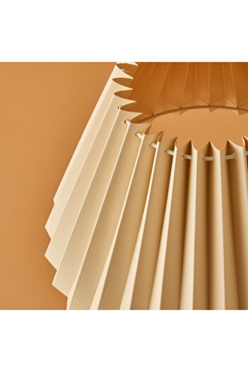 Bella Maison Serrated Abajur Yeşil (32x51 cm)