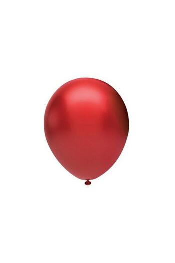 Party Balloon Print Red 100 Pieces 12 Cm