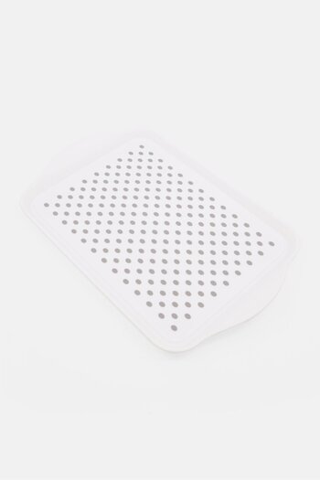 Oggi Corporation Plastic Serving Tray 44 x 29 cm, White