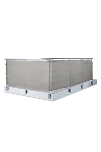Tchibo Balcony Screen Privacy Screen And Windbreak, Grey