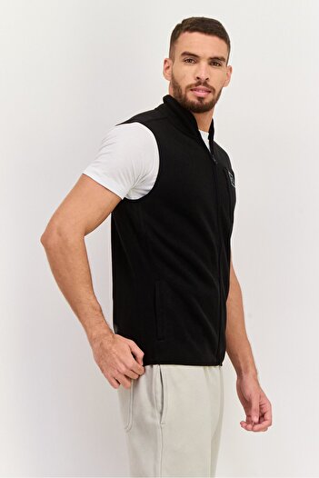 Hurley Men Sportswear Fit Sleeveless Training Vests, Black