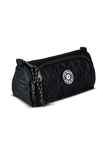 Jacbag Prime XL Soft-Double Compartment Quilted Pencil Case