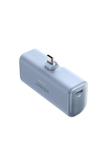 Anker Nano Powerbank 5000 mh 22.5W USB-C- Mavi -A1653