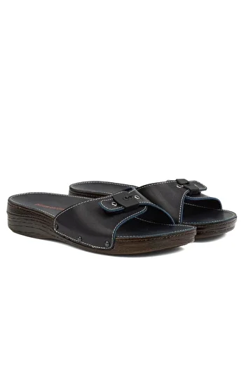 Pierre Cardin PC-7031 Γυναικείες παντόφλες ανατομικής σόλας καθημερινής πόρπης