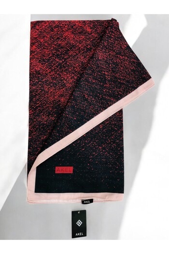 Akel Patterned Digital Soft Scarf - 6 Pieces