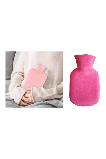 Bosphorus Hot Water Bag Pink 23X15X2Cm 250 ml