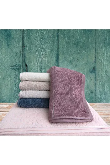 Nurpak Sevgi 6 Pieces Hand Face Towel 50X90 cm