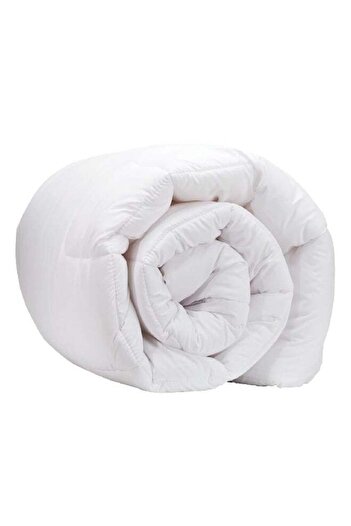 House One Microfiber Mattress Topper20 Cm With Microfiber Filling And Rubber Corners Edges - White