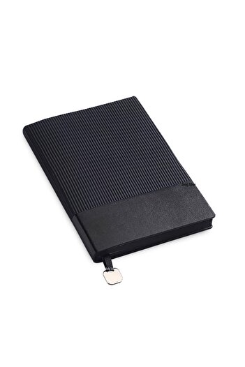 SEDEF SİLVER Soft Cover Stylish A5 Office Business Note Student Notebook Souvenirs Faux Leather Lined Agenda Notebook