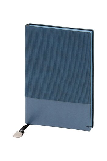 SEDEF SİLVER Soft Cover Stylish A5 Office Business Note Student Notebook Souvenirs Faux Leather Lined Agenda Notebook