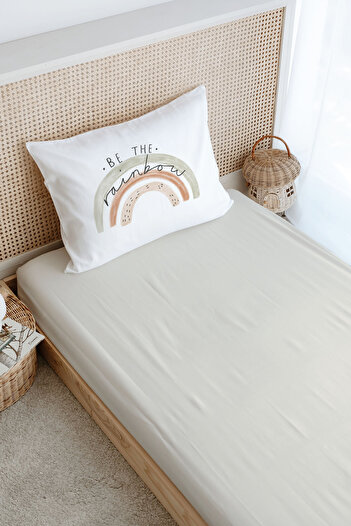 Tuğba Kuğu Single Fitted Sheet Set - Royal Series - Be the Rainbow
