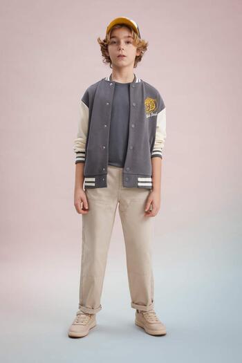 DeFacto B6419A8 Ss Boy's Cardigan