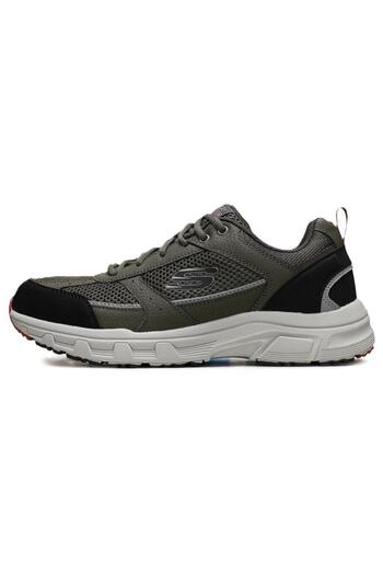 SKECHERS Oak Canyon-Verketta Mens Leather Outdoor Shoes Genuine Leather Men's Outdoor Hiking Shoes